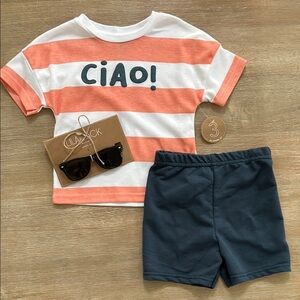 Lila & Jack Ciao Toddler Boy 3 Piece Matching Set 4T